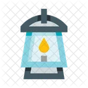 Lantern Tourism Kerosene Lantern Icon