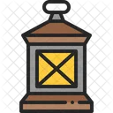 Lantern Vintage Camping Icon