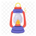 Oil Lamp Gas Lamp Lantern Icon