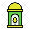 Lantern Fire Lamp Cultures Icon