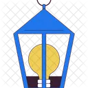 Lantern lightbulb  アイコン