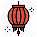 Lanterna Papel Porcelana Icon