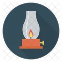 Lanterne Lampe Flamme Icon