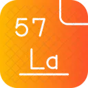 Lanthanum Periodic Table Chemistry Icône