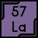 Lanthanum  Symbol