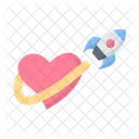 Amor Lanzamiento Amor Corazon Icon