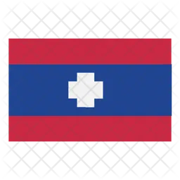 Lao Flag Icon