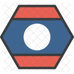 Laos Flag Icon