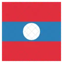 Laos National Country Icon