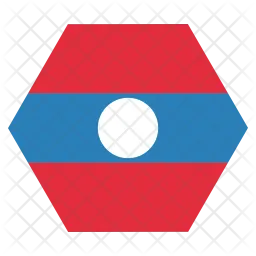 Laos Flag Icon