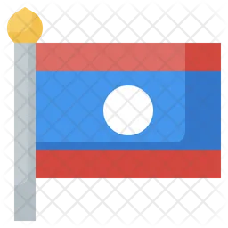 Laos Flag Icon