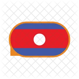 Laos Flag Flag Icon