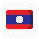 Laos flag  Icon
