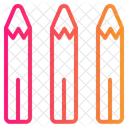 Lapices De Colores Lapices Arte Icono