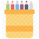 Lapices de colores  Icono