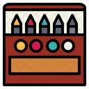 Lapices de colores  Icono