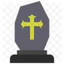 Lapida Lapida Sepulcral Cementerio Icono