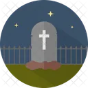 Lapida Sepulcral Tumba Misterio Icono