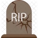 Lapida De Halloween Lapida Sepulcral Lapida Icon