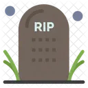 Cemiterio Morte Funeral Ícone