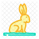 Lapin Animal De Compagnie Maison Icône
