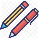 Lapiseiras Lapis Papelaria Icon