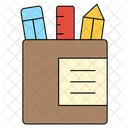 Lapiz Caja Escala Icon