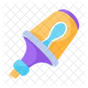 Icono Plano Facil De Usar De Lapiz Escolar Icono