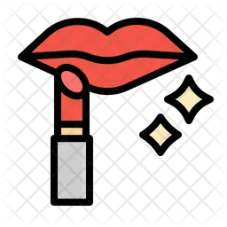 Lápiz labial  Icono