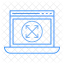 Laptop Device Internet Icon