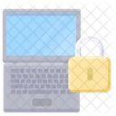 Laptop Security Password Icon