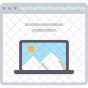 Laptop App Web Icon