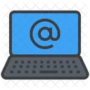Communication Laptop Web Icon