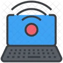 Communication Laptop Wifi Icon