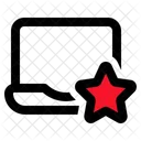 Laptop Star Positive Review Icon