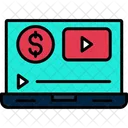 Youtube Earning Videos Icon