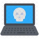 Cyber Crime Laptop Icon