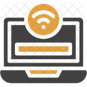 Laptop Internet Wifi Connection Icon