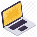 Laptop Minicomputer Display Icono