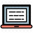 Elearning Online Education Icon