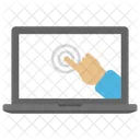 Laptop Screen Touch Icon