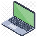 Laptop Notebook Minicomputer Icon