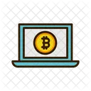 Laptop Online Money Online Currency Icon