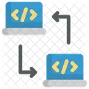 Laptop Programming Coding Icon