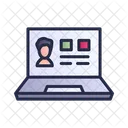 Laptop Computer Profile Icon