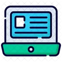 Laptop Computer Business Icon
