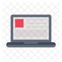 Laptop Online Webpage Icon