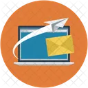 Laptop Startup Mail Icon