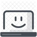 Laptop Face Computer Icon