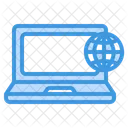 Laptop Notebook Internet Icon